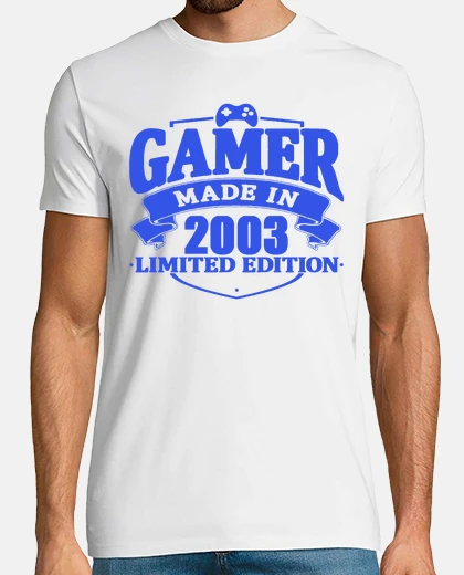 Tee-shirt gamer depuis 2003