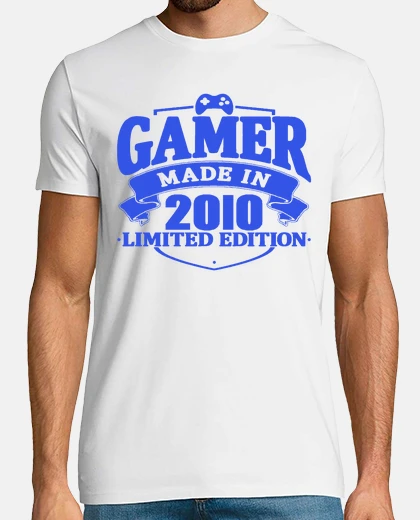 Tee-shirt gamer depuis 2010