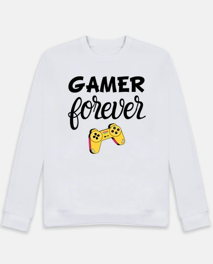 Hoodie gamer forever humor geek funny console 