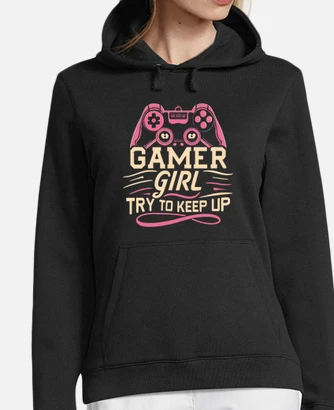 Gamer girl hoodie tostadora