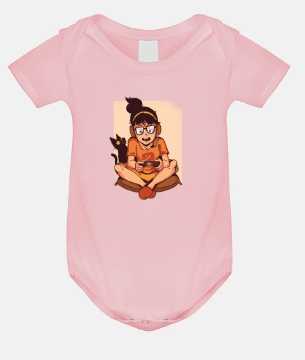 Kids gamer girl