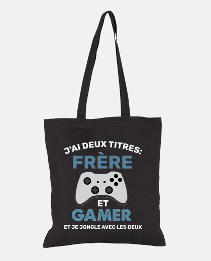 Bag gamer humor brother gift