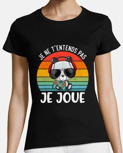 Tee-shirt Gamer je joue