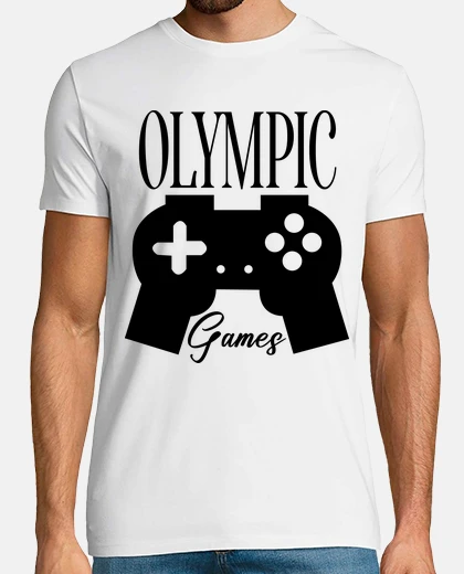 T-shirt gamer jo olympiad olympia associazione di giochi personalizzabili