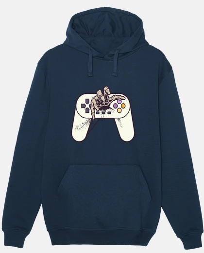 Sweat gamer manette de jeu zombie horreur
