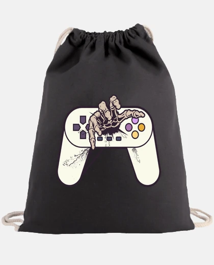 Sac gamer manette de jeu zombie horreur sac fourre-tout 