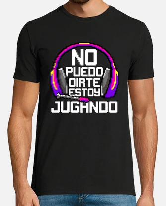 Camiseta gamer no puedo oirte estoy jugan. laTostadora