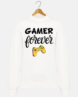 gamer forever humor geek funny con sole