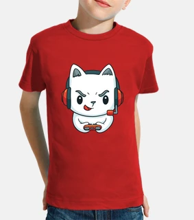 gamer kitten t-shirt