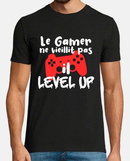 gamer level up - humour - console