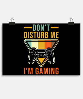 gaming gamer say please do not disturb