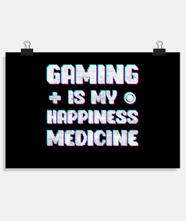 Gaming is My Happiness Sporty Gamer