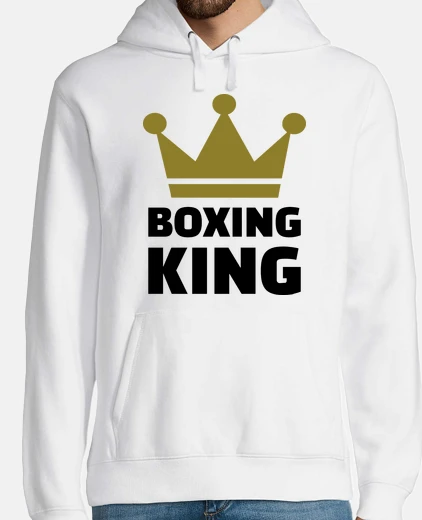 Sudadera ganador del rey de boxeo