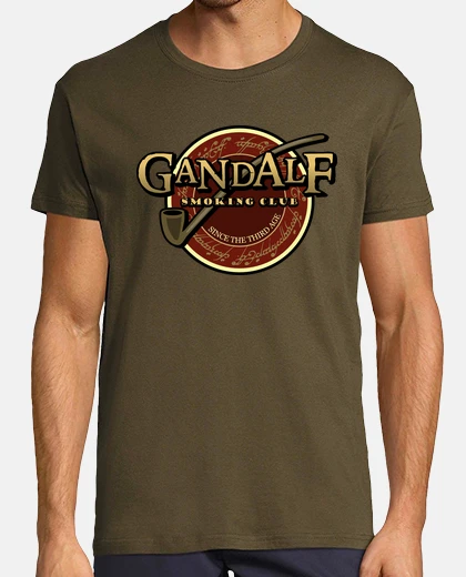 T-shirt Gandalf smoking club
