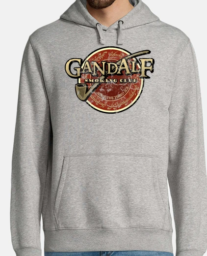 Sudadera Gandalf Smoking Club vintage