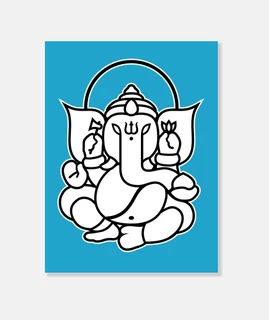 Ganesh Ganesha Elefante No.3 (2 colores