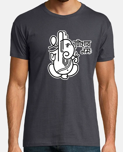 T-shirt ganesha elefante no.5 (2 colori)