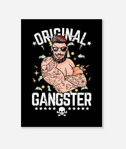 Stampa gangster originale