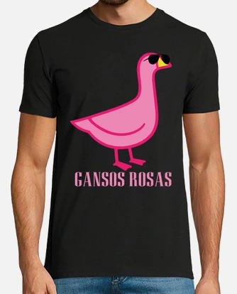 Camiseta gansos rosas hotsell
