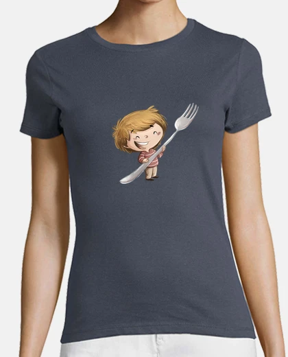 Tee-shirt garçon avec fourchette