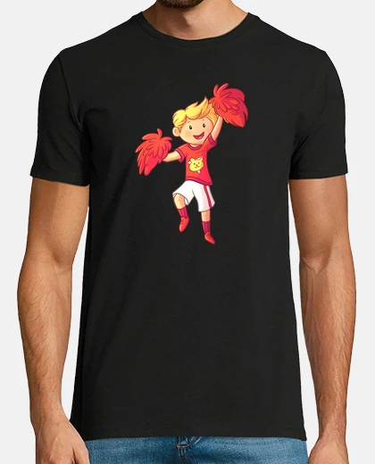 Tee-shirt garçon cheerleading