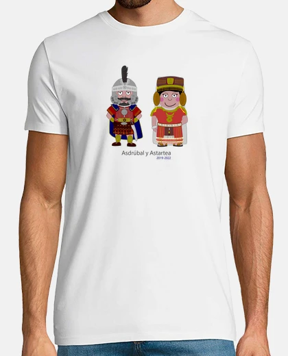 Tee-shirt garçon hasdrubal et astarthea