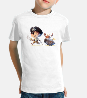 T-shirt Je peux pas je cherche le One Piece - Cadeau TeeShirt enfant pirate  Enfant 3/4 ans