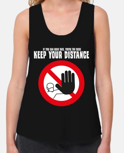 Tee-shirt garde tes distances