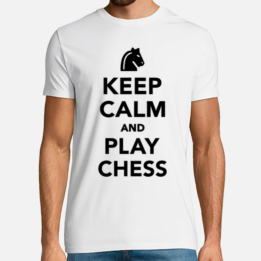 gardez le calme et jouer aux échecs