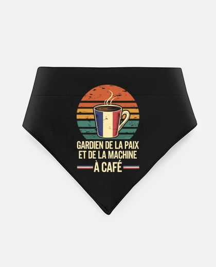 Mascotas Gardien de la paix et du café