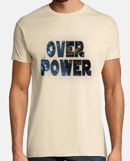 T-shirt garen over power lol