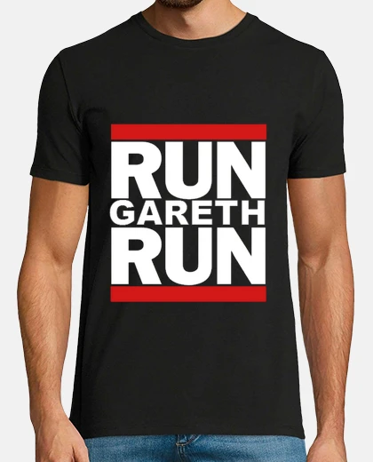 Camiseta Gareth Bale (Forrest Gump - Blanco)