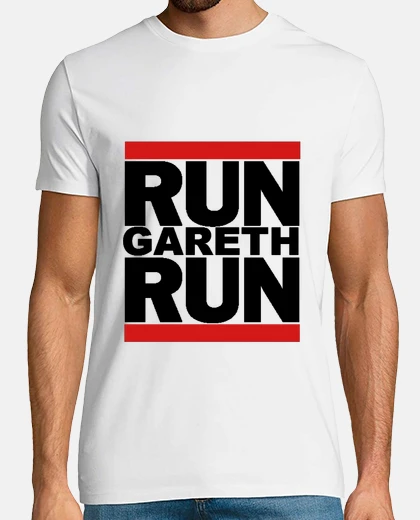 Camiseta Gareth Bale (Forrest Gump - Negro)