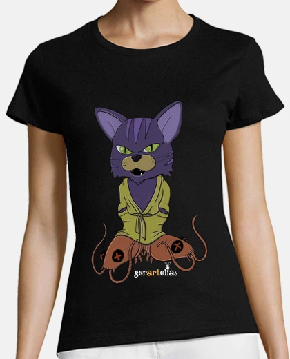 Playera Gat Amb Gambes samarreta 