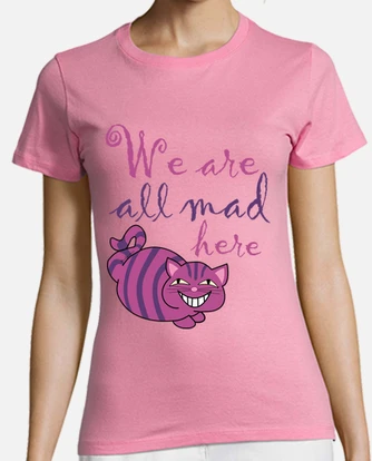 Camiseta gato cheshire sale