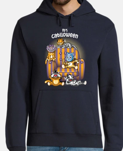 Sudadera gato de halloween