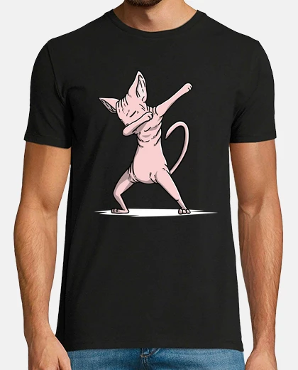 Camiseta Gato Esfinge DAB!