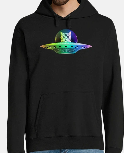 Sudadera gato espacial
