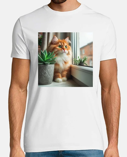 Camiseta Gato hogareño