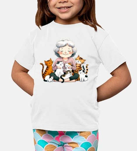 Ropa gato madre sesenta abuela