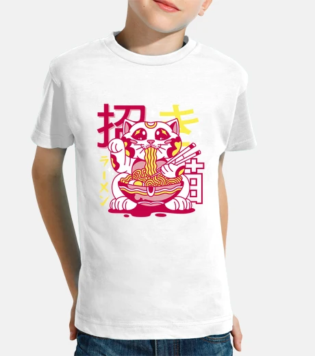 Ropa gato maneki ramen kawaii