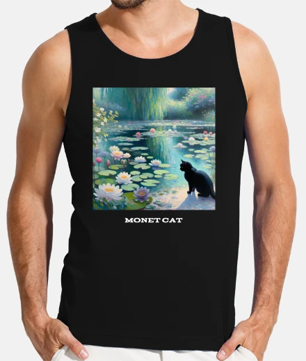 Camiseta gato monet