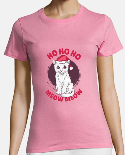Playera Gato Navidad