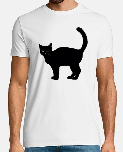 Camiseta Gato negro