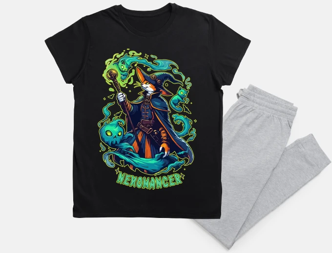 Pijama gato nekomancer