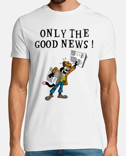 Camiseta gato repartidor de periódicos