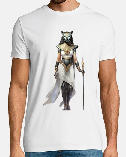 Camiseta Gato sagrado egipcio Bastet