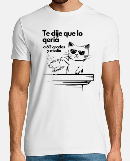 Camiseta Gato sibarita