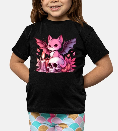 Ropa Gato vampiro gótico pastel rosa kawaii