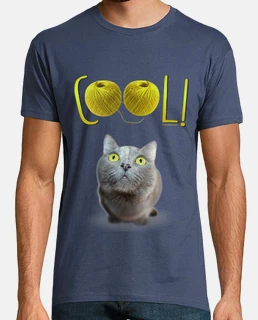 Gato de ojos verdes encantado - Cool!